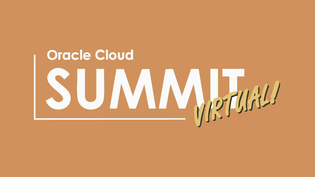 Oracle Virtual Cloud Summit