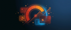 Abstract illustration representing a CFO dashboard