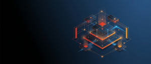 Abstract illustration representing data architecture