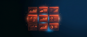 Abstract illustration representing enterprise reporting