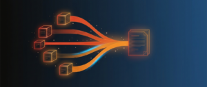 Abstract illustration representing financial consolidation and close