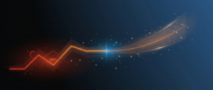 Abstract illustration representing forecasting analysis