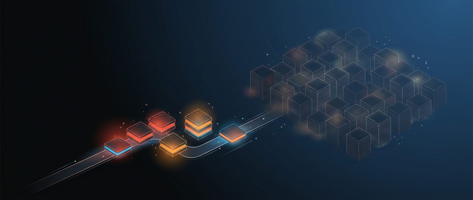 Abstract illustration representing incremental load