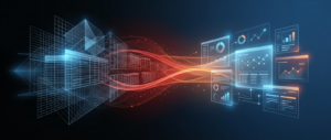 Abstract illustration representing JD Edwards reporting