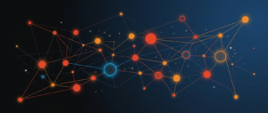 Abstract illustration representing a knowledge graph