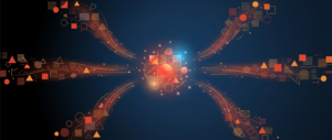 Abstract illustration representing master data management