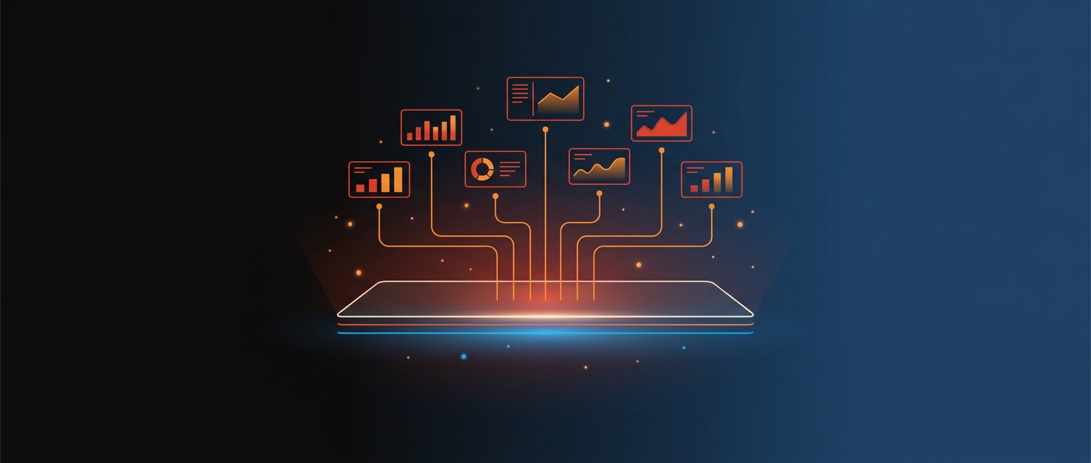 Abstract illustration representing a metric layer