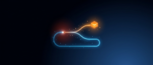 Abstract illustration representing DirectQuery versus Import storage modes