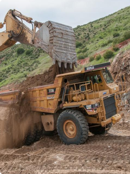 Sukut Construction earthmoving site